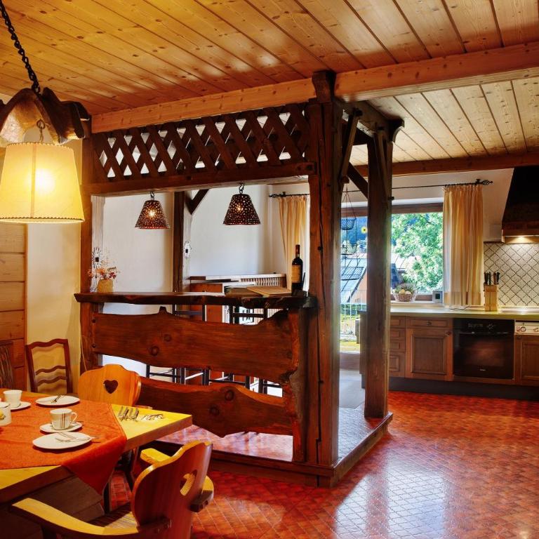 Ferienunterkünfte Beim Posthalter - Apartment mit 3 Schlafzimmern und Bergblick - 10