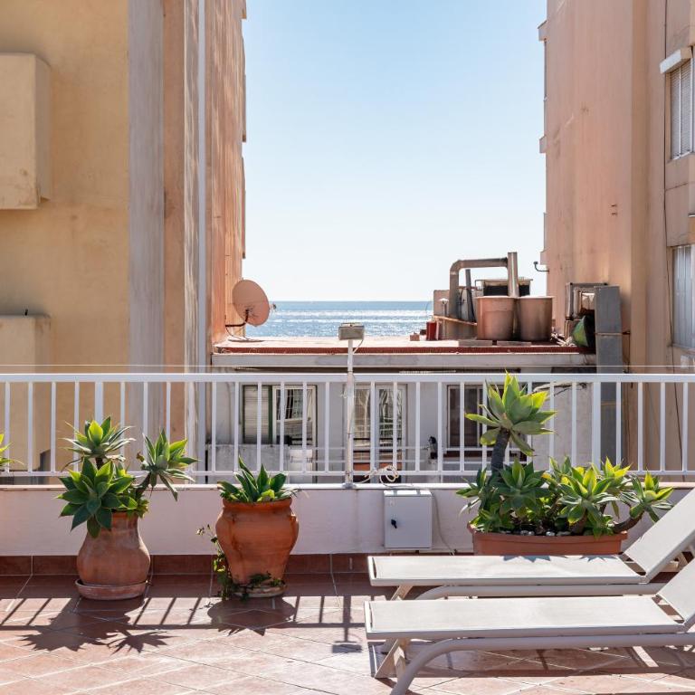 Penthouse In Old Town Fuengirola - Apartamento Deluxe de 2 dormitorios con vistas al mar - 23