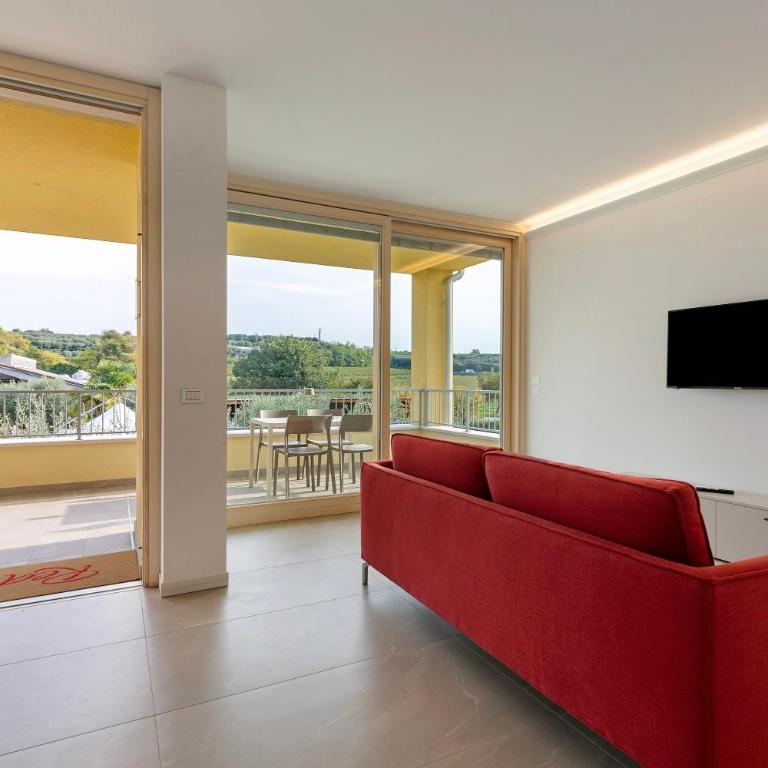 Agriturismo Le Campagnole Red - Appartamento Deluxe con 2 Camere da Letto e Vista Giardino - 3