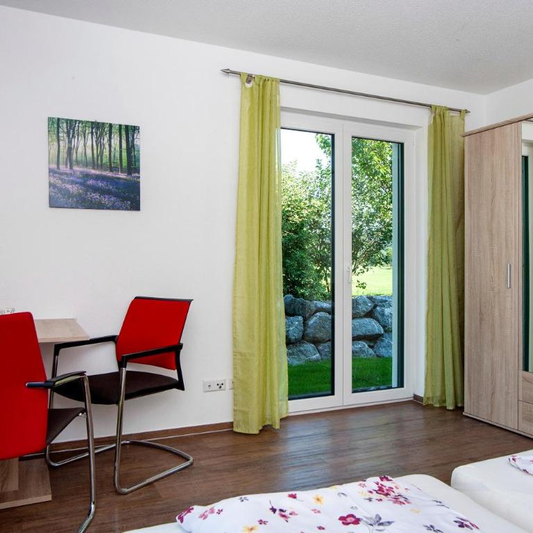 Ferienwohnung im Allgäu - Biber 1 - Deluxe-Apartment mit 2 Schlafzimmern und Gartenblick - 20