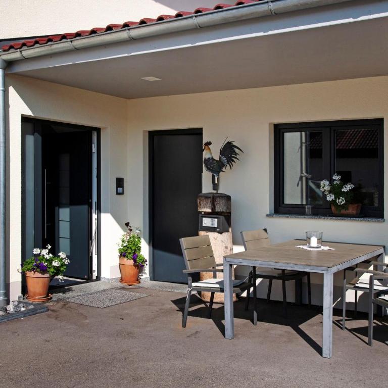 Ferienwohnung im Allgäu - Biber 1 - Deluxe-Apartment mit 2 Schlafzimmern und Gartenblick - 22