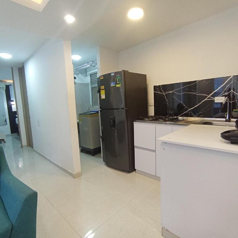 Moderno al norte Full equipado 2 aires 6 camas - Three-Bedroom Apartment - 4
