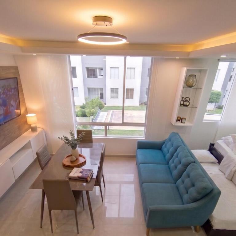 Moderno al norte Full equipado 2 aires 6 camas - Apartamento de 3 dormitorios - 6