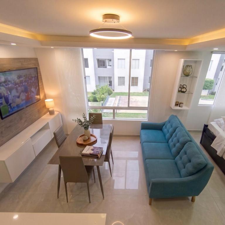 Moderno al norte Full equipado 2 aires 6 camas - Apartamento de 3 dormitorios - 19