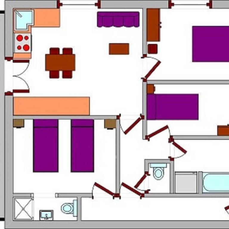 La Favière - Appartement 3 Chambres Premium avec Balcon - 27