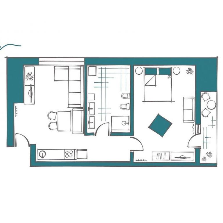 Living Lerchna - Schöne Aussicht - Apartamento Superior de 1 dormitorio con balcón - 20