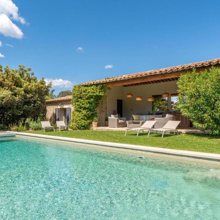 Villa Les Terrasses de Gordes - Villa con Vista Giardino - 26