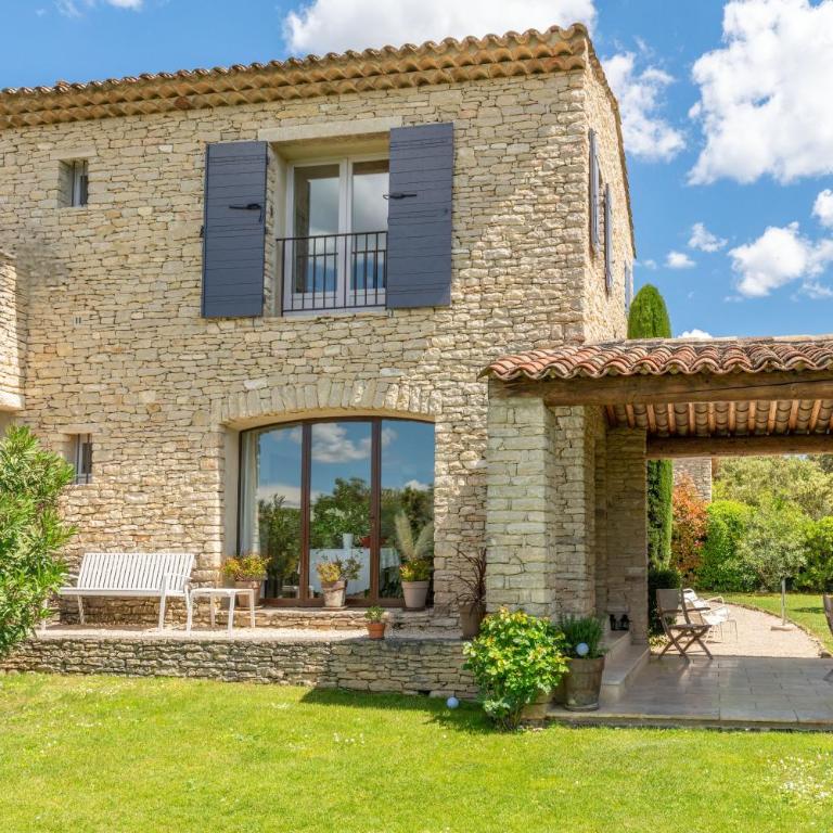 Villa Les Terrasses de Gordes - Villa con Vista Giardino - 3
