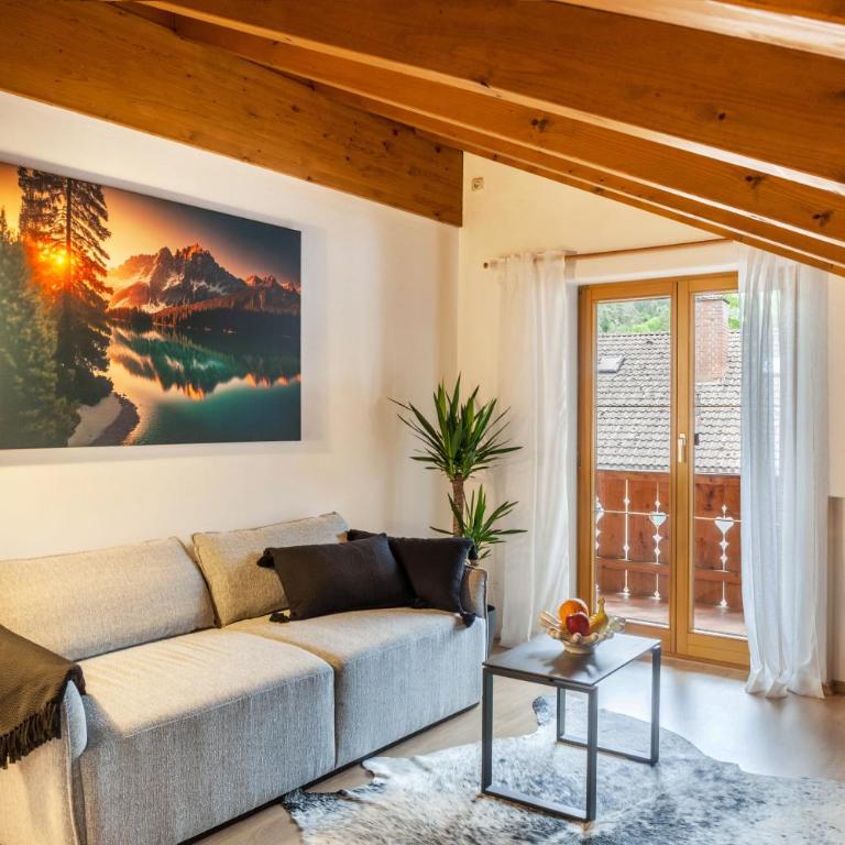 Alpblick Apartment Zugspitze - Superior Apartment mit 1 Schlafzimmer und Balkon - 2