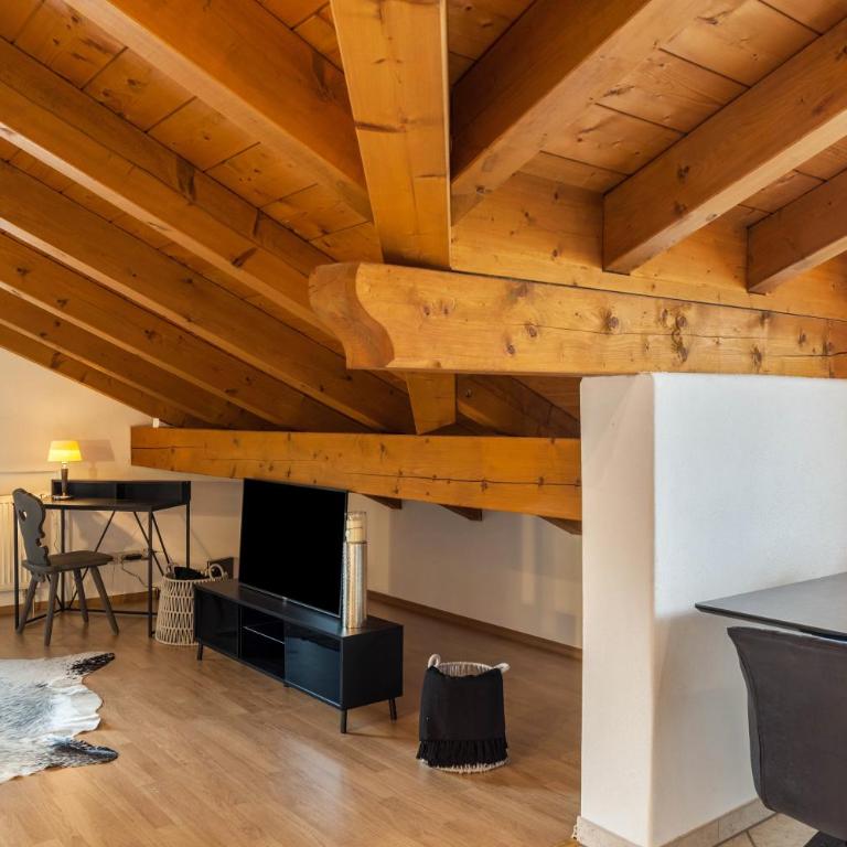 Alpblick Apartment Zugspitze - Superior Apartment mit 1 Schlafzimmer und Balkon - 5