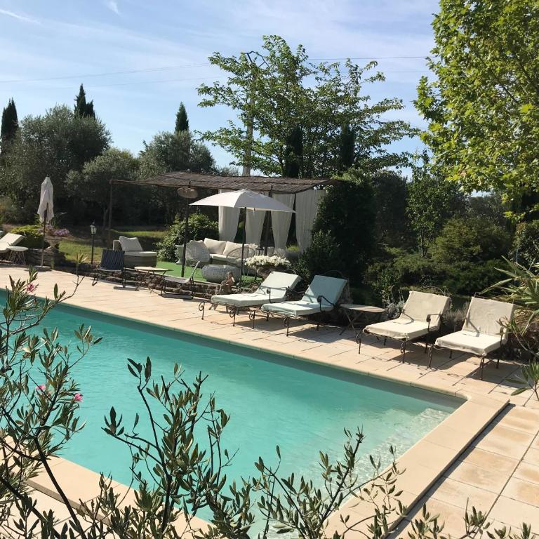 chambres d'hôtes Au Pied Du Ventoux - Chambre Double avec Balcon - 13