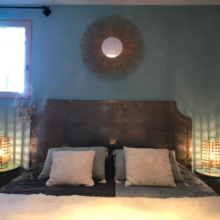 chambres d'hôtes Au Pied Du Ventoux - Chambre Triple avec Baignoire - 21