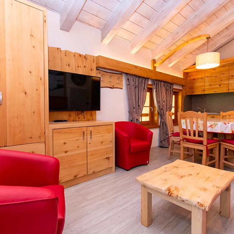 Chalet Galli Trilocale - Appartamento Deluxe con 2 Camere da Letto e Vista Giardino - 2