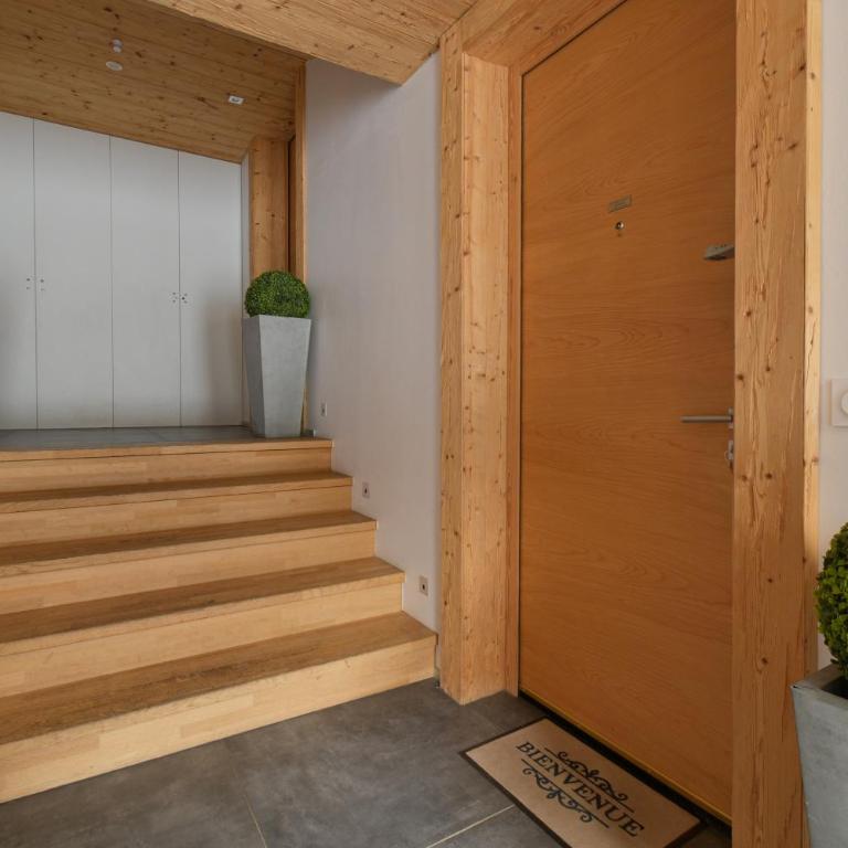 Appartement La Porte Des Aravis - Two-Bedroom Deluxe Apartment with Garden View - 19