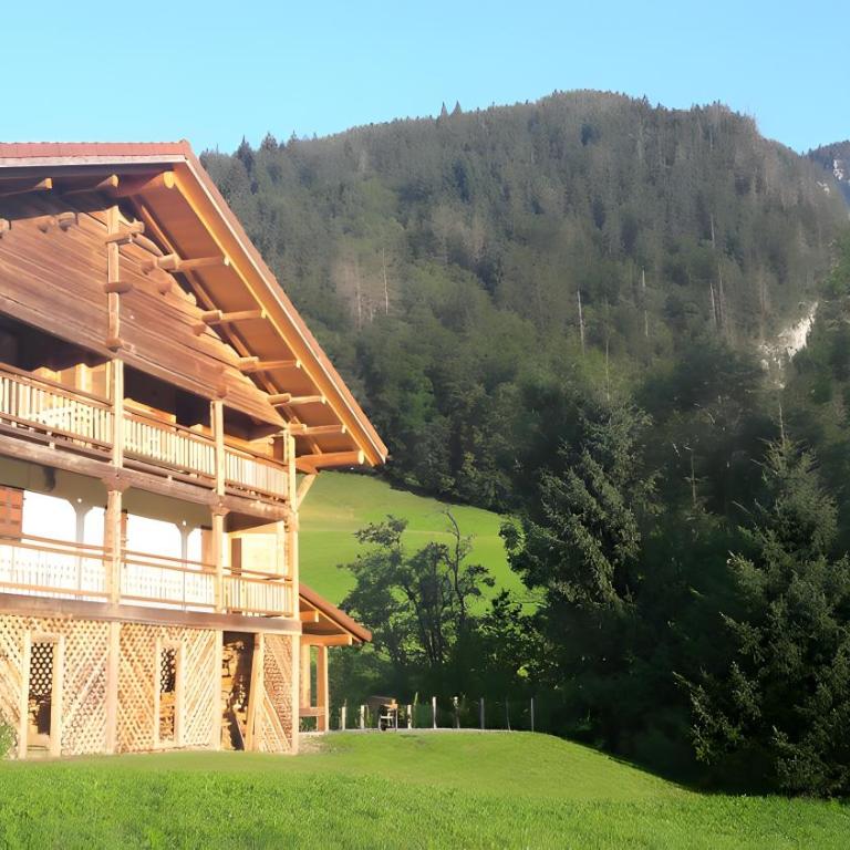 Appartement La Porte Des Aravis - Two-Bedroom Deluxe Apartment with Garden View - 24
