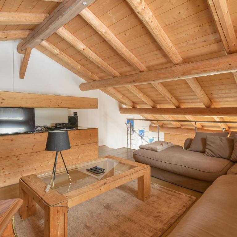 Appartement La Porte Des Aravis - Two-Bedroom Deluxe Apartment with Garden View - 11