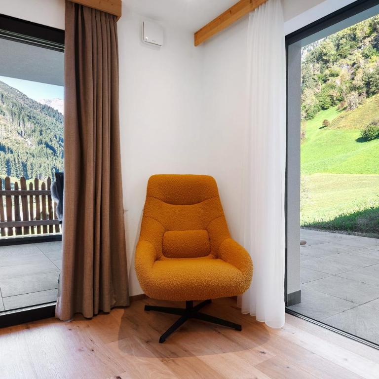 Mountain Chalet Tribulaun Pflersch - Appartement Supérieur avec Sauna - 15