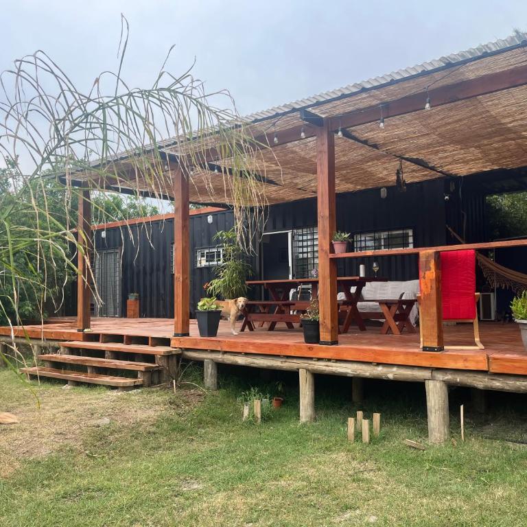 House with large deck and barbecue in Punta Pinar - One-Bedroom House - 3