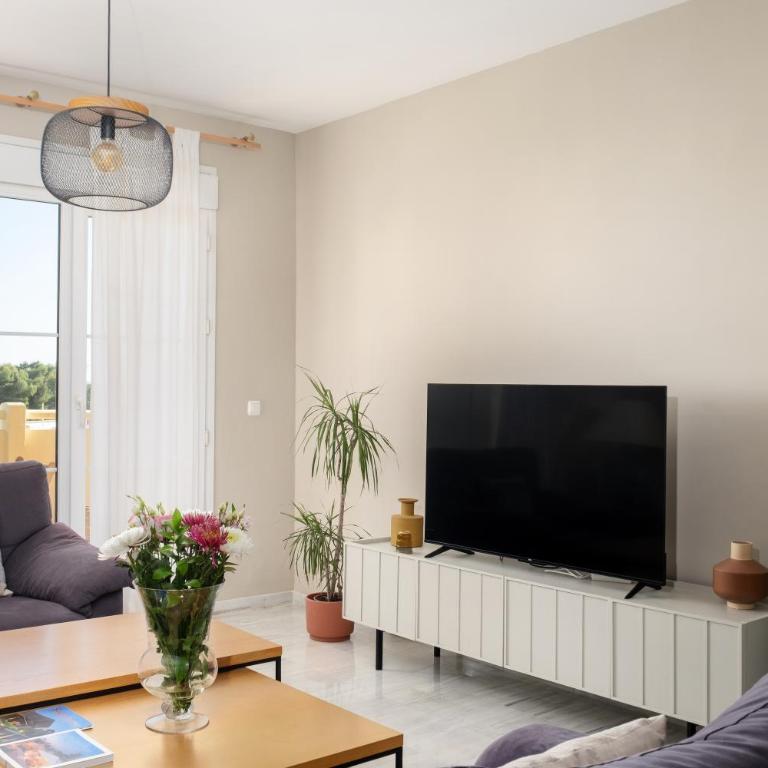 Mediterranean apt with seaview, 365-Day open pool and walking distance to the beach - Apartamento de 2 dormitorios - 4