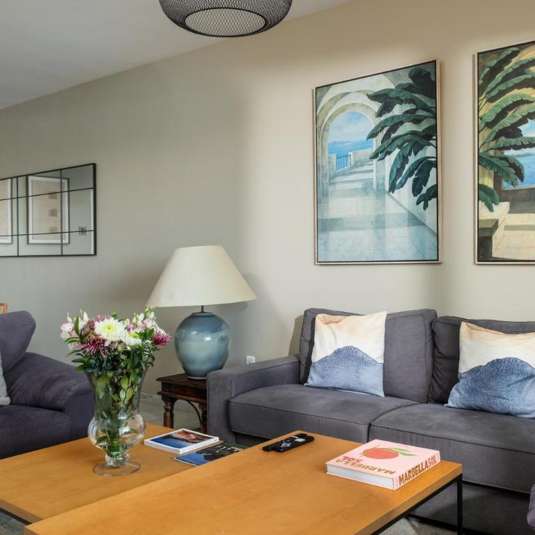 Mediterranean apt with seaview, 365-Day open pool and walking distance to the beach - Apartamento de 2 dormitorios - 3