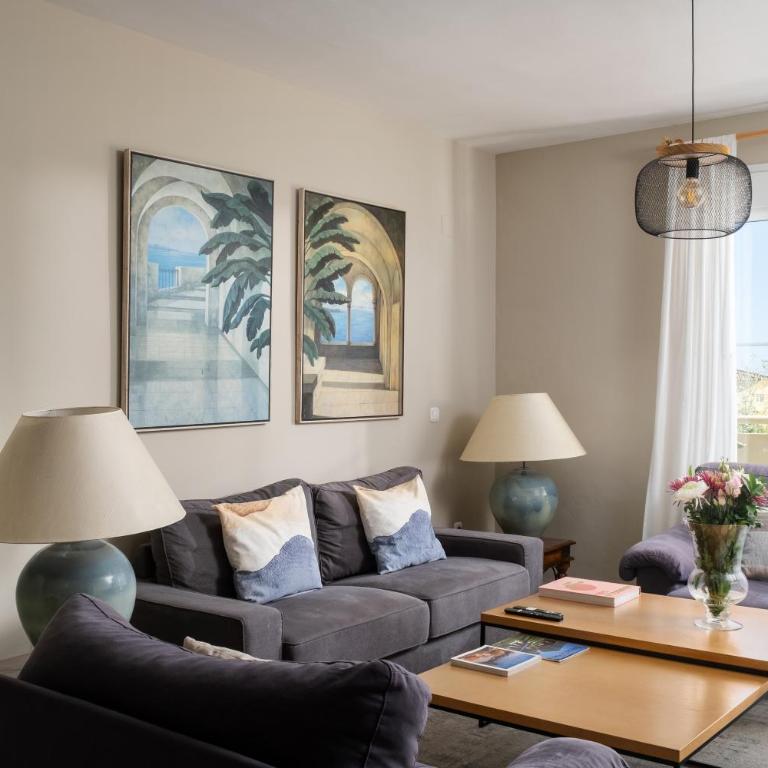 Mediterranean apt with seaview, 365-Day open pool and walking distance to the beach - Apartamento de 2 dormitorios - 1