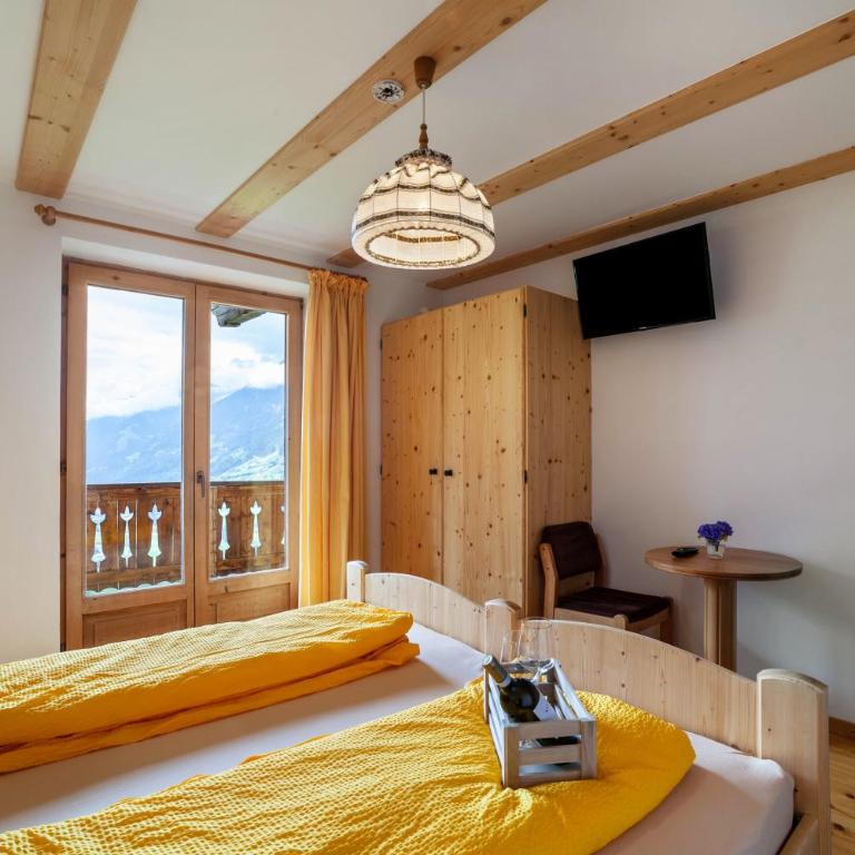 Oacherhof Ferienwohnung Plattner - Apartamento Premium de 3 dormitorios con balcón - 10