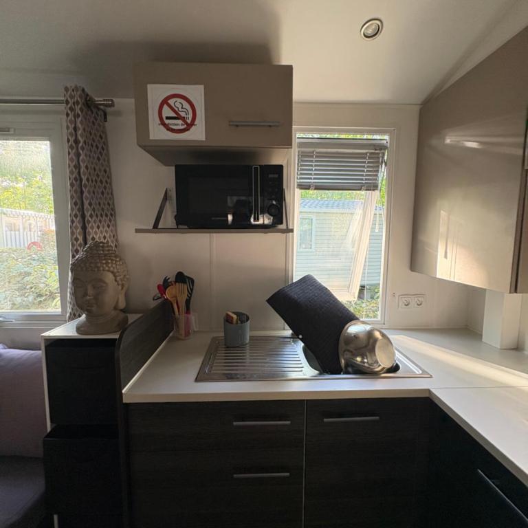 Mobilhome a la deco zen camping sur soulac - Mobile Home - 22
