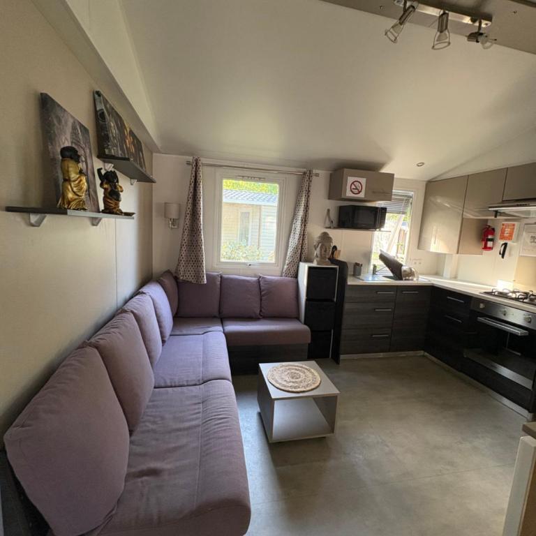 Mobilhome a la deco zen camping sur soulac - Mobile Home - 24