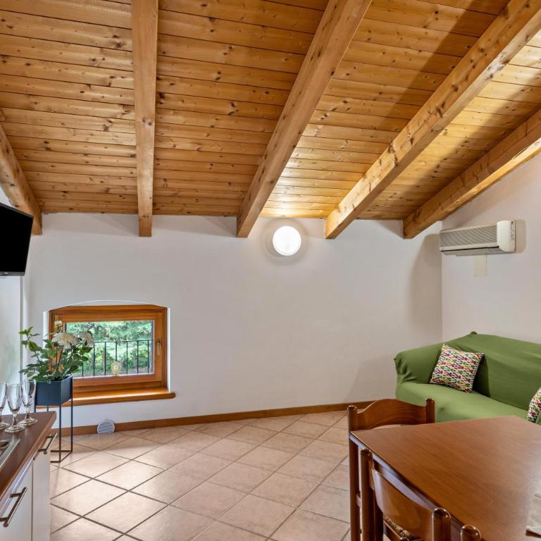 Agriturismo Colombare Teboi Trilo - Appartamento Deluxe con 2 Camere da Letto e Vista Giardino - 11