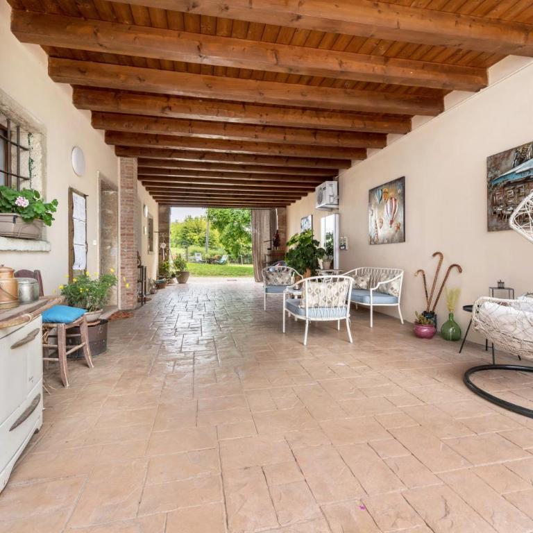 Agriturismo Colombare Teboi Trilo - Appartamento Deluxe con 2 Camere da Letto e Vista Giardino - 20
