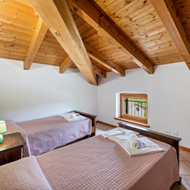 Agriturismo Colombare Teboi Trilo - Appartamento Deluxe con 2 Camere da Letto e Vista Giardino - 10