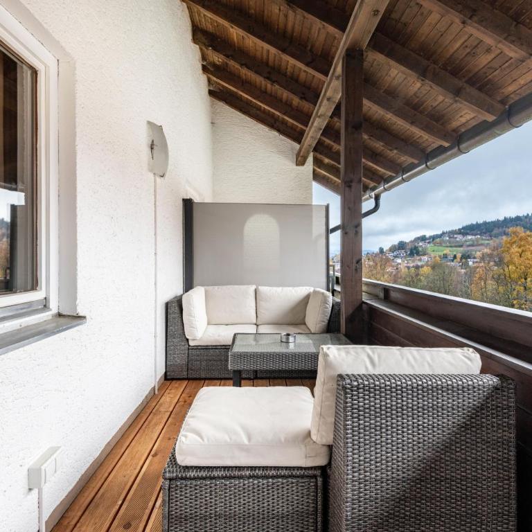 Ferienwohnung am Silberberg - Appartement 3 Chambres Premium avec Balcon - 31