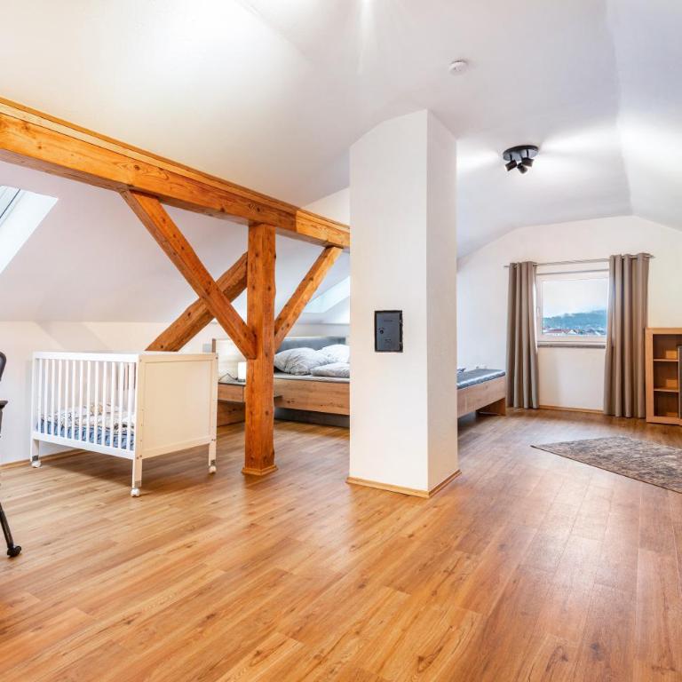 Ferienwohnung am Silberberg - Appartement 3 Chambres Premium avec Balcon - 8