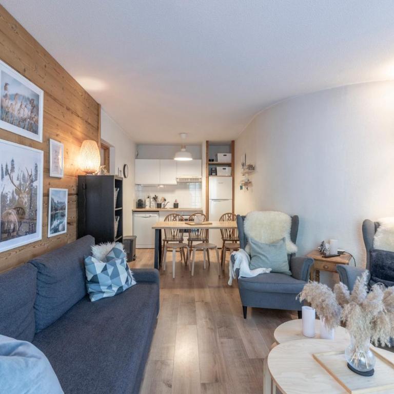 Appartement à Samoëns – 6 couchages - Appartamento Deluxe con 2 Camere da Letto e Vista Giardino - 6