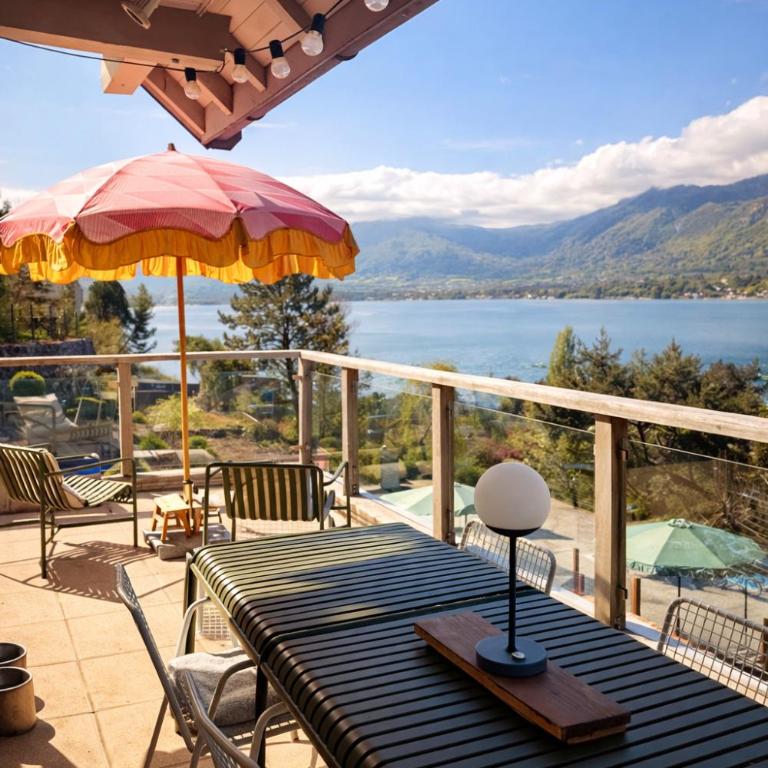 Villa ACMÉ 200 m du lac d'Annecy avec Piscine et Jacuzzi 14 personnes - Villa - 12