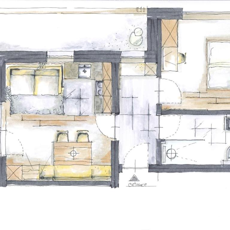 App Hubertus - Speikboden - Superior Apartment mit 1 Schlafzimmer und Balkon - 28