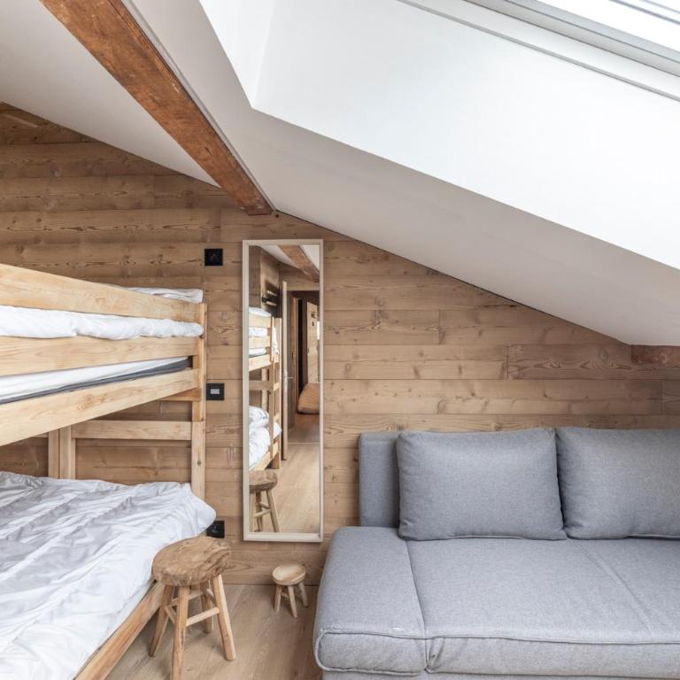 Le Chappart - Carroz d'Arâches - Appartamento Deluxe con 2 Camere da Letto e Vista Giardino - 12