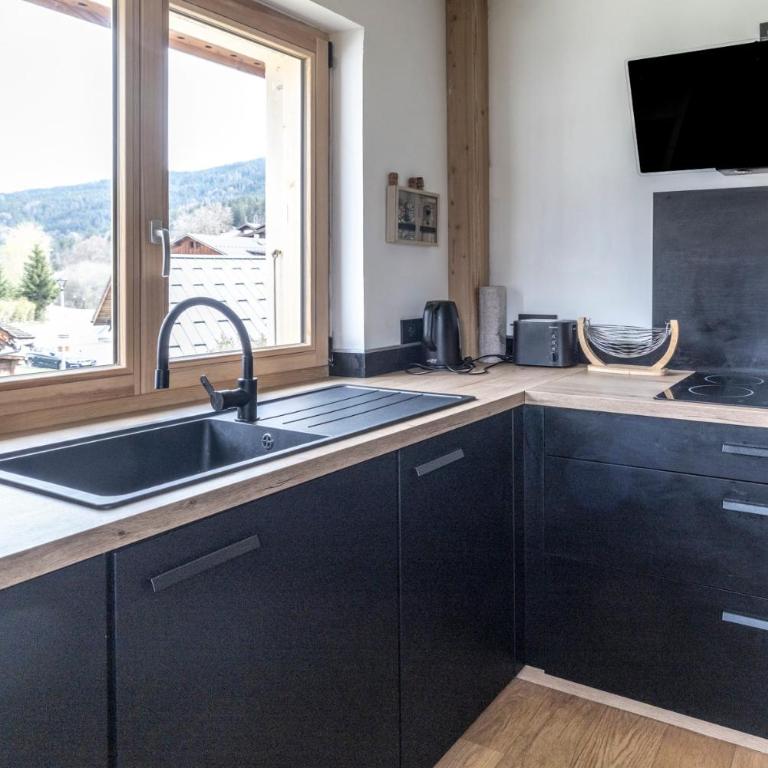Le Chappart - Carroz d'Arâches - Appartamento Deluxe con 2 Camere da Letto e Vista Giardino - 9