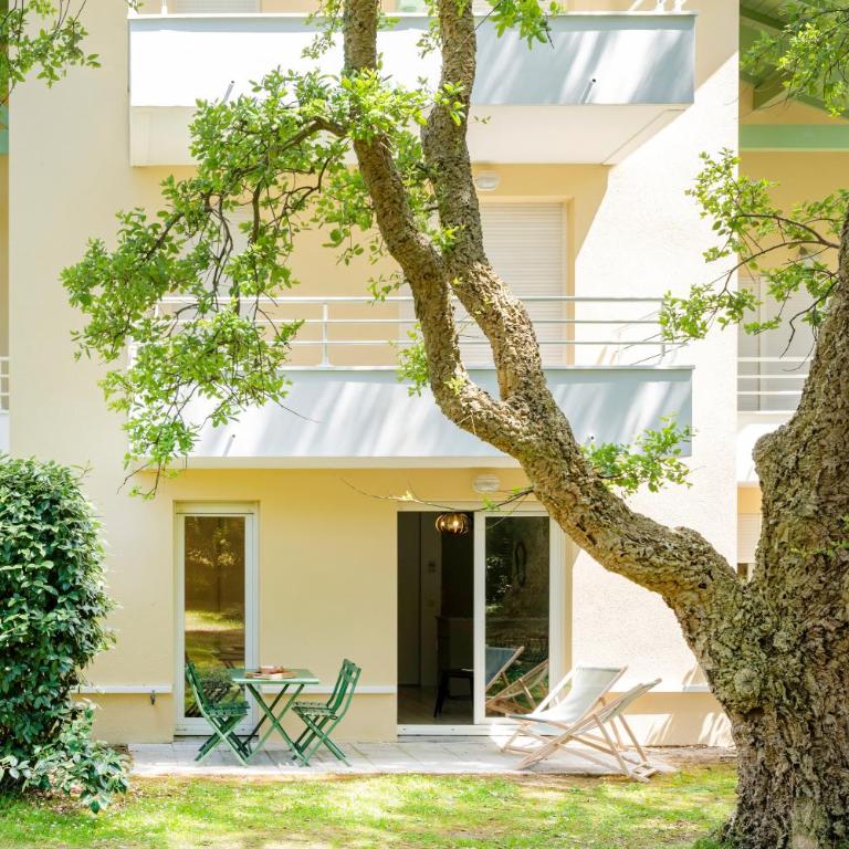 T2 au calme - 200m de la plage - Apartamento de 1 dormitorio con vistas al jardín - 2