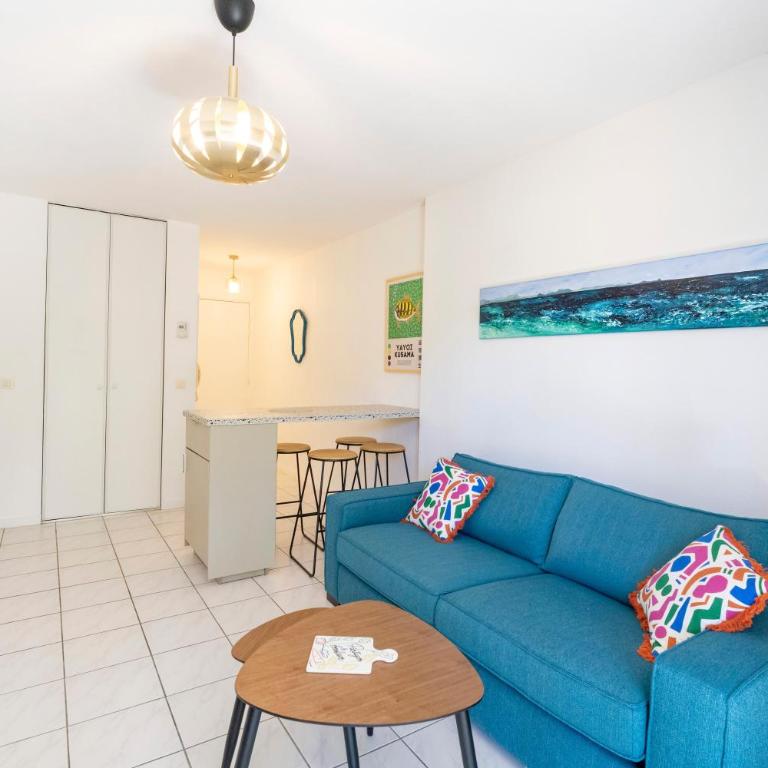T2 au calme - 200m de la plage - Apartamento de 1 dormitorio con vistas al jardín - 5