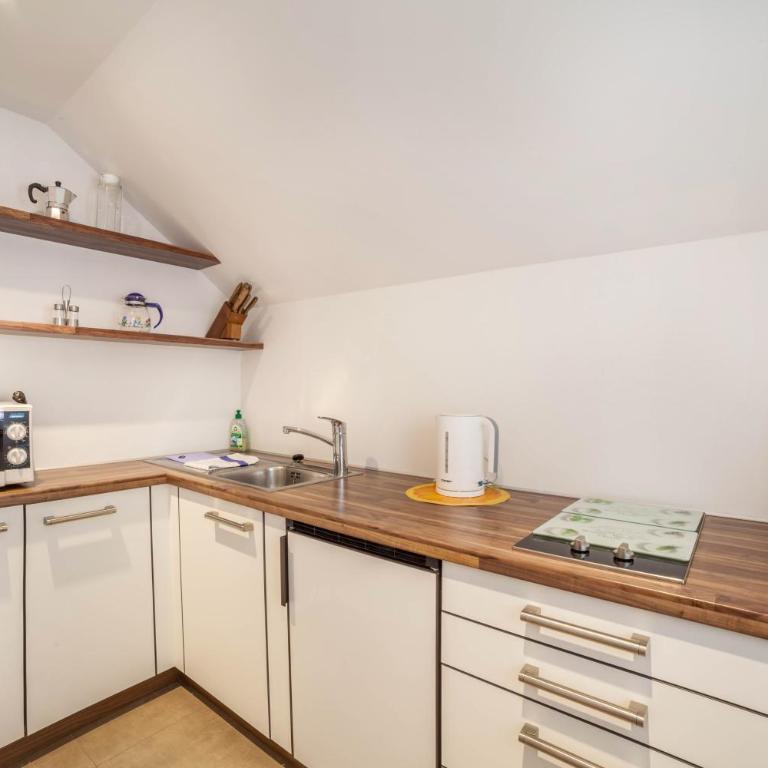 Schnitzer Ferienwohnung Anemone - Appartement 1 Chambre - Vue sur Jardin - 12