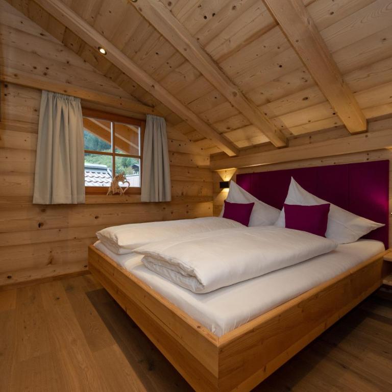 Blockhaus Ganschitter Großarl - Deluxe-Apartment mit 2 Schlafzimmern und Gartenblick - 9