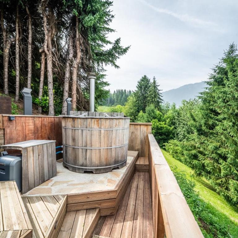 Chalet la Bartavelle - Morillon - Appartement 1 Chambre avec Jardin - 19