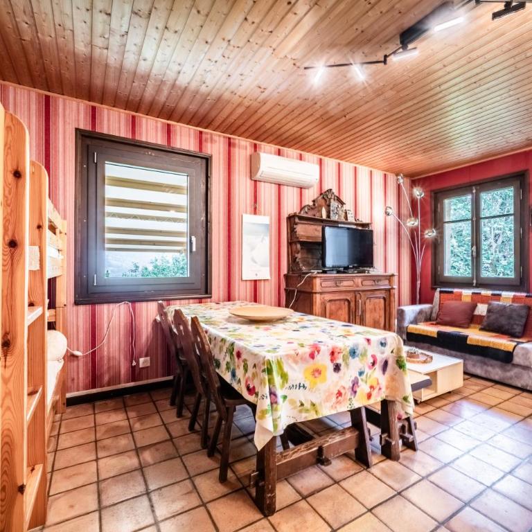 Chalet la Bartavelle - Morillon - Appartement 1 Chambre avec Jardin - 17