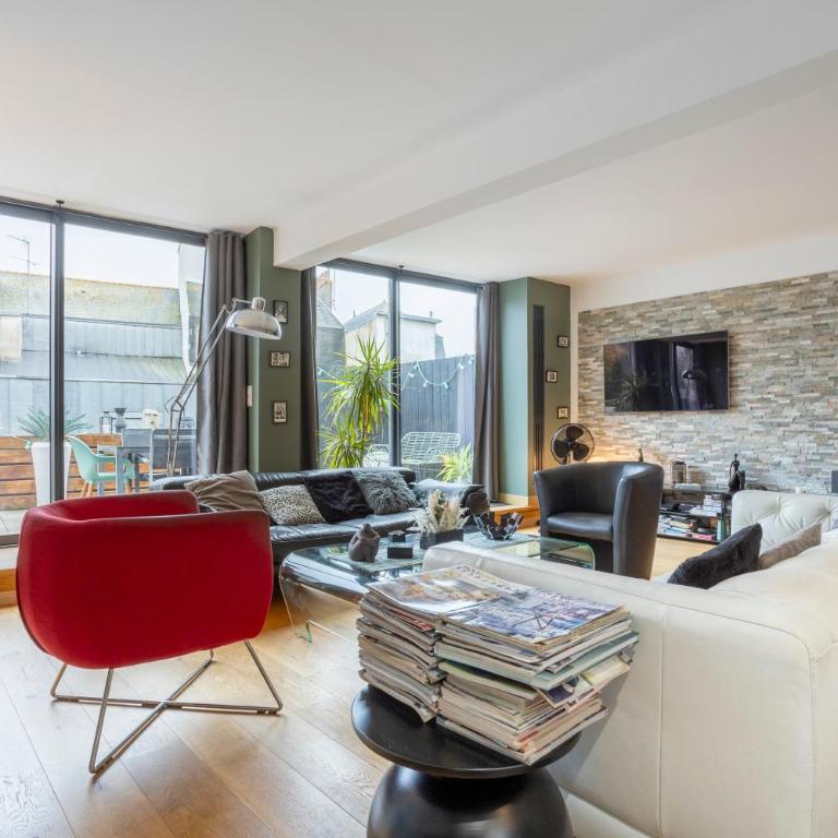 Grand Loft plein centre Concarneau - Maison 3 Chambres - 1