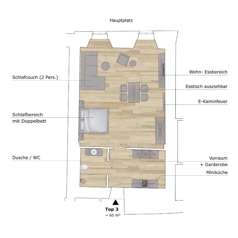 Gh Alte Post - Top 3 Manta - Superior Apartment mit Stadtblick - 10