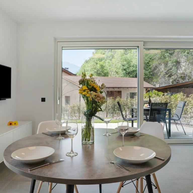 Haus Weinblick Apt 3 - Apartamento Deluxe de 2 dormitorios con vistas al jardín - 11