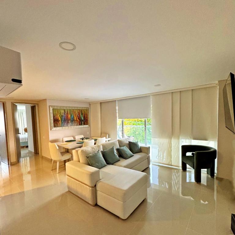 Apartamento frente a la playa Cartagena - Two-Bedroom Apartment - 1
