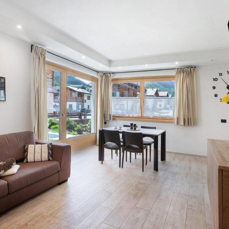 Chalet Snowlake Appartamento Neve - Appartamento Deluxe con 2 Camere da Letto e Vista Giardino - 5