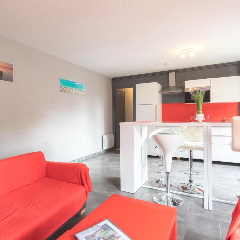 T3 ensoleillé le Vignemale - Two-Bedroom Deluxe Apartment with Garden View - 11